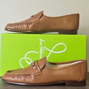 Sam Edelman Women's Leather Lucca Loafer Size 8 Saddle NWT